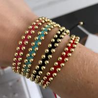 KKBEAD Handmade Braided Bracelets For Women Couple Jewelry Gift Gold Plated Beads Bracelet Free Shipping Pulseras Accessories Charms and Charm Bracele