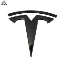 สำหรับสติกเกอร์ Tesla Logo รุ่น Y สีดำสดใสสัญลักษณ์ที่สวมครอบมีสัญลักษณ์สติ๊กเกอร์สติกเกอร์สำหรับอุปกรณ์เสริมประดับรถ