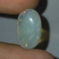 พลอย โอปอล ออสเตรเลีย ธรรมชาติ แท้ ( Natural Solid  Opal Australia ) หนัก 4.00 กะรัต