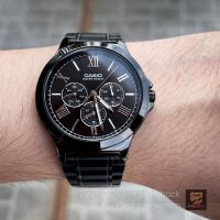 Casio Black Steel หน้าDaytona จอโครโนกราฟ เลขโรมัน หรูหรามาก