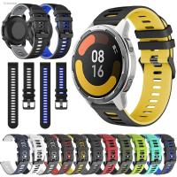 ✎ Rubber Sports Strap For Xiaomi Watch Color 2 Band Xiaomi Mi Watch S2 S1 Pro Belt Silicone 20mm 22mm Watchbands correa Accessorie