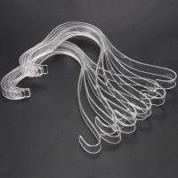 10Pcs Fashion Clear Elastic Plastic WomenS Sandals Show Holder Shoe Display Stand Rack