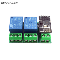 Shockley ESP-01 ESP8266/01S DC5V โมดูลรีเลย์ WIFI คู่