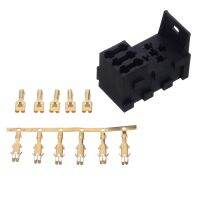 【YF】๑  1pcs 3 Slot Relay ATC/ATO Fuse Holder with 41pcs Metal Pins for Automotive Accessories