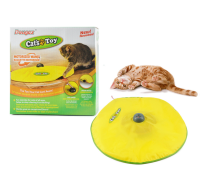 F- CATS MEOW cat toys, ของเล่นแมว หางหนูปริศนา ให้แมววิ่งไล่จับ อุปกรณ์เลี้ยงแมว ของเล่นลูกแมว ใช้ถ่าน 3 ก้อน