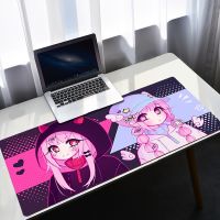 Gaming Mousepad Anime Mouse Mats Laptop Accessories Pc Gamer Complete Desk Mat Cute Mouse for Computer Moneko Diy Extended Pad