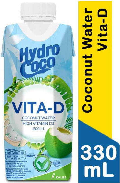 Hydro Coco VITA D VITA-D 330ml 330 ml | Lazada Indonesia