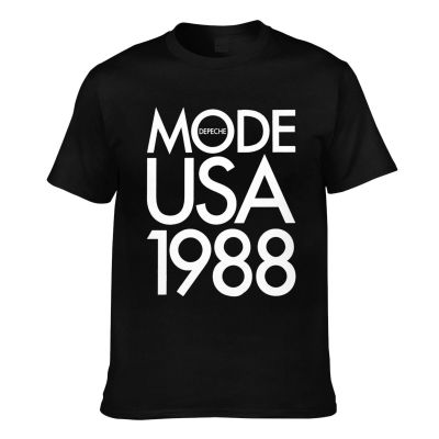 Depeche Mode 1988 Usa Tour Mens Short Sleeve T-Shirt