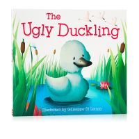 English original DK the ugly duckling ugly duckling childrens Enlightenment cognition early education picture book classic fairy tale DK publishes good night before bed fairy tale picture book