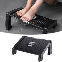 Adjustable Ottomans Office Footrest Sofa Black Home Relieve Foot Fatigue Under Desk Footstool Massage Pad Foot Pedalt kitchen