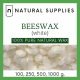 White Beeswax Pellets บีแว็กซ์ ไขผึ้งสีขาว เกรดเครื่องสำอาง