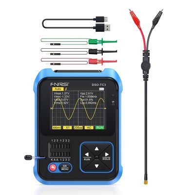 FNIRSI DSO-TC3 Digital Oscilloscope Transistor Tester LCR Meter 3 in 1 Multifunction Electronic Component Tester