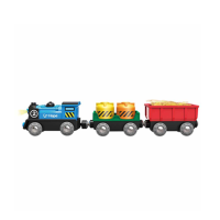 Hape - Battery Powered Rolling-Stock Set ของเล่นรถไฟพร้อมขบวนวิ่งได้