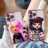 (Bishop Belle)เคสโทรศัพท์ตุ๊กตา Bratz น่ารักสำหรับ iPhone 11 12 13 Mini Pro Max 14