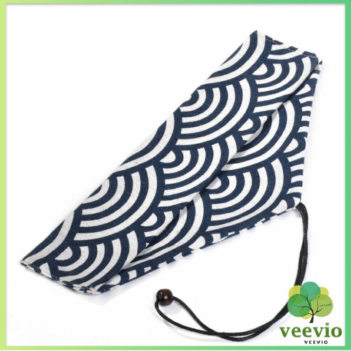 veevio-ถุงกระเป๋าเก็บช้อนส้อม-สไตล์ญี่ปุ่น-cutlery-bag