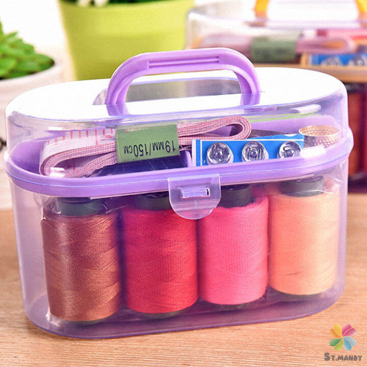 md-diy-อุปกรณ์เย็บผ้า-ด้าย-เข็ม-ครบเซ็ท-ขนาดพกพา-คละสี-sewing-set