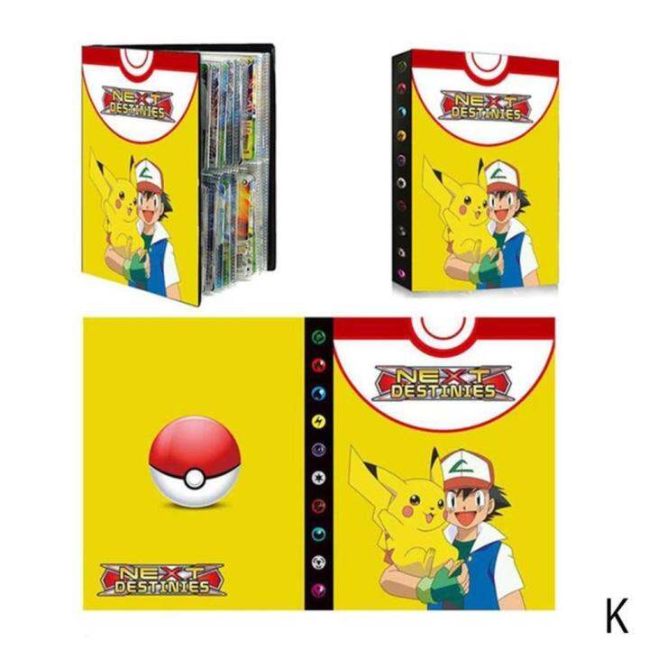 อัลบั้มการ์ดโปเกมอน9-pocket-pokemon-432การ์ดอัลบัมหนังสือตัวยึดหน้าจอคอลเลกชั่นการ์ดโปเกมอนหนังสือแฟ้ม-q8y4