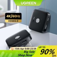 Ugreen สวิตช์ Hdmi 4k 60 Hz Hdmi สําหรับกล่องทีวี Xiaomi Mi Box 2 In 1