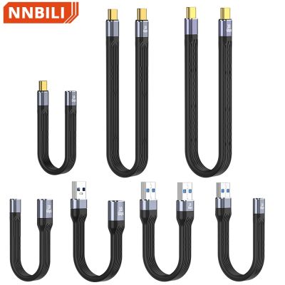 Chaunceybi USB3.1 to Type C 10Gbps Gen2 Date Cable Male Female Data USB charge Cord for TV Hard Disk Extension Short 13cm