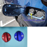 For Mazda 23456 CX-7 CX-5 CX-9 CX-3 CX-8 Atenza Axela Car Inner GasFuelOil Tank Cover Cap Sticker Trim Frame Lamp 1pcs