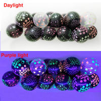 10Pcs 12นิ้ว Neon บอลลูน UV Black Light บอลลูน Neon Fluorescent บอลลูนสำหรับ Blacklight Party วันเกิดงานแต่งงานอุปกรณ์ตกแต่ง