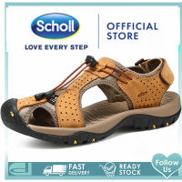 Scholl รองเท้าผู้ชาย Scholl รองเท้าแตะผู้ชาย ผู้ชาย รองเท้าแตะชายรองเท้าชายหาดฤดูร้อนใหม่สบาย ๆ กลางแจ้งแฟชั่นกีฬารองเท้าแตะชายหาดผู้ชาย รองเท้าแตะไซส์ใหญ่ 45 46 สกอลล์