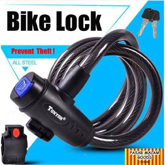 TONYON BIKE LOCKS/ BICYCLE LOCKS for mtb and roadbike bike accessories