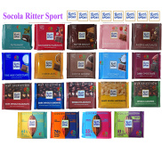 Socola Ritter Sport  nhiều vị Đức 100g