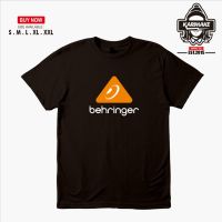 【New】【New】เสื้อยืดผ้าฝ้ายพิมพ์ลายเสื้อยืด พิมพ์ลายโลโก้ Behringer Music Karimake สําหรับผู้ชาย