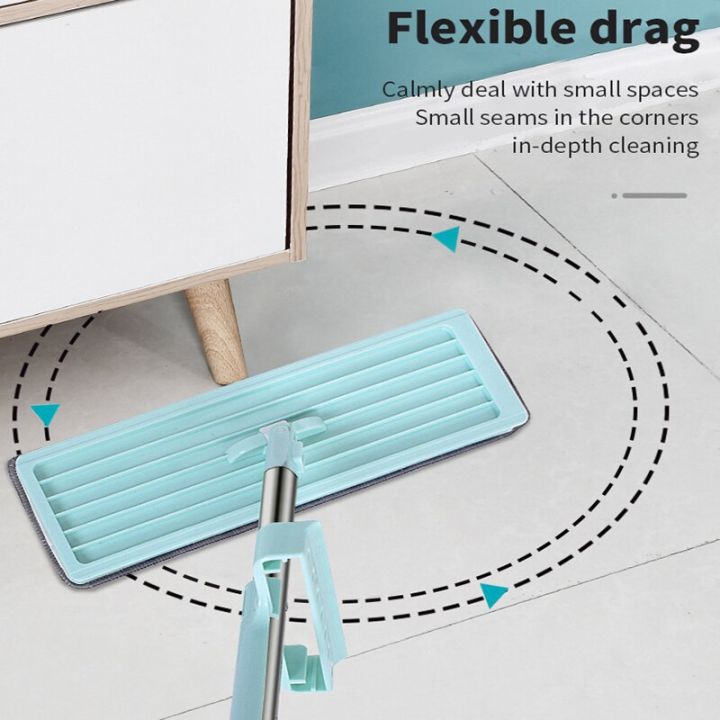 hand-free-squeeze-mop-floor-mops-with-reusable-microfiber-pads-self-wring-lazy-flat-mop-household-cleaning-tools