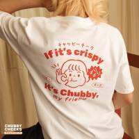 【แฟชั่นแขนสั้นผ้าฝ้าย】 เสื้อยืด T-Shirt น้องเนยชับบี้ แบรนด์ดีไซน์น่ารัก