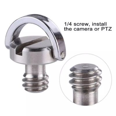 1/4 Metal C-Ring Camera Screw For Tripod Rapid Quick Release Plate Mount Baseplate For Camera