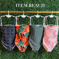 ITEM.BEACH ชุดว่ายน้ำแฟชั่น ชุดว่ายน้ำวันพีช สายเดี่ยว น่ารักมาก