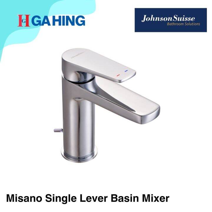 Johnson Suisse Misano Single Lever Basin Mixer with 1¼