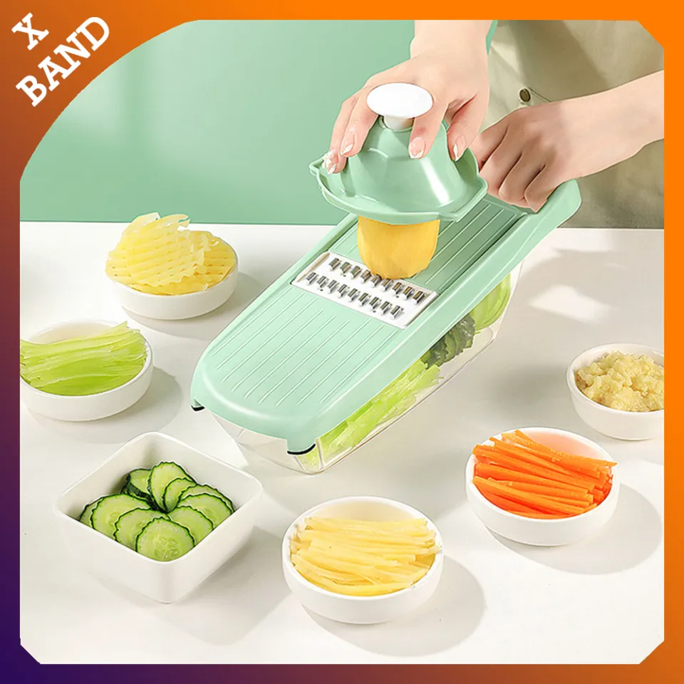 1 Set Multifunctional Vegetable Chopper Set, Including Grater