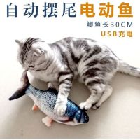 Electric fish tease cat simulation fish will jump fish usb jumping fish cat toys Toys