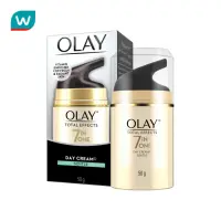 จัดส่งฟรี ของแท้ 100% Olay โอเลย์ โททัล เอฟเฟ็คส์ 7 อิน 1 เดย์ครีม เจนเทิล 50กรัม มีบริการเก็บเงินปลายทาง COD