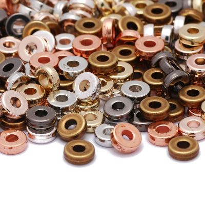 【CW】☃☬┅  200-600pcs/lot 6mm CCB Spacer Beads Bead Flat Round Loose Jewelry Making Finding Supplies Accessories