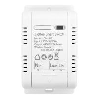 【LZ】✉✱  Zigbee Smart Circuit Breaker Switch Mouldle On/Off Controlador Elétrico Para Eletrodomésticos DIY Sua Casa