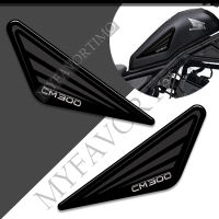 For HONDA Rebel CMX CM 300 CMX300 CM300 Tank Pad Stickers Decal Emblem Logo Protector Fuel Oil Kit Knee