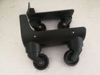 PVC long wheels for unisex wheeled luggage CE002-125850