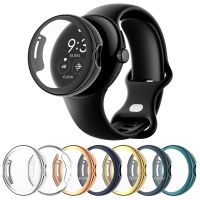 Full Soft Clear TPU Case For Google Pixel Watch Protect cover Transparent protective shell For Pixel Watch 2022 Accessories