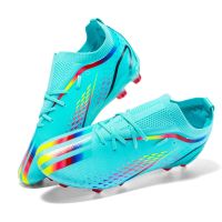 Superfly Soccer Shoes Turf Cleats Non-slip Football Shoes Men Sneaker Outdoor Grass Training Futsal Shoe Kids zapatos de futbol