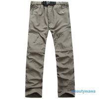 Hiking Pants Tactical Cargo Seluar Lelaki Men Pocket Outdoor Sport Climbing Detachable