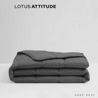 LOTUS ATTITUDE ผ้านวม สัมผัสนุ่ม ดุจใยไหม ความละเอียด 490 เส้น รุ่น Basic ส่งฟรี