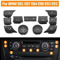 Interior Car Air Conditioner Ventilated Control Ac Button Switches Cover Replacement For BMW E81 E82 E87 E88 E90 E91 E92 E93 E84