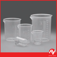 บีกเกอร์พลาสติก PP, GRADUATED BEAKERS Low Form, PP