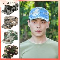 VJMHGS ผู้ชายผู้หญิง ลายพราง ตกปลา การต่อสู้ หมวกทหาร หมวก หมวกทหาร หมวกเบสบอล