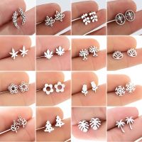 【YF】™▨  Exquisite Stud Earrings Multiple Feather Earings Ear Piercing Jewelry Bohemia Design