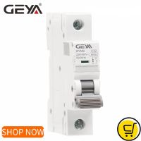 【LZ】 GEYA GYM9 1P MCB 6A-63A Din Rail 220V 400V Circuit Breaker AC Type 6KA Breaking Capacity C Curve